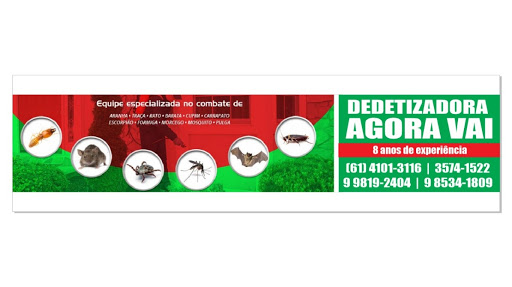 Dedetizadora agora vai