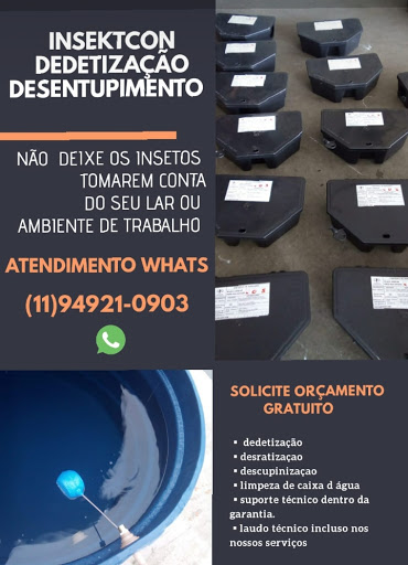 Insektcon Dedetizadora em Itaquaquecetuba