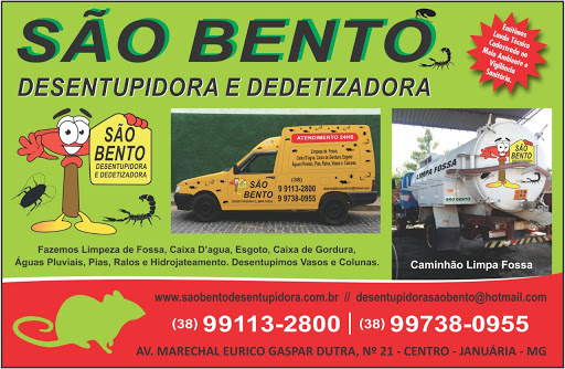Desentupidora e dedetizadora São Bento
