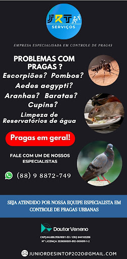 DESENTUPIDORA E DEDETIZADORA JRT SERVIÇOS