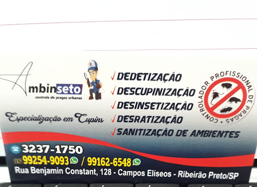 Ambinseto Controle de Pragas Urbanas