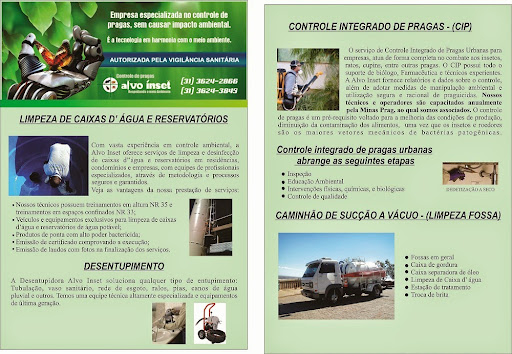 Alvo Inset - Dedetização e Limpeza de caixa d'água Ribeirão das Neves