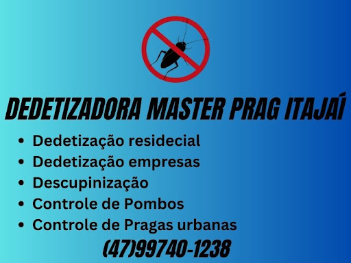 Dedetizadora em Itajaí - DD MasterPrag Itajaí