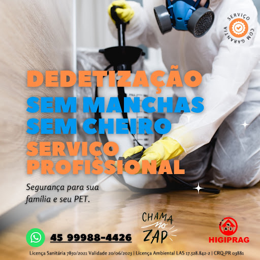 Dedetizadora Higiprag