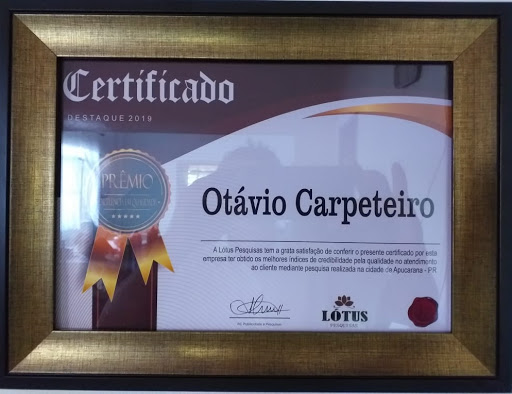 Otávio Carpeteiro - Dedetização, limpeza geral, infiltração