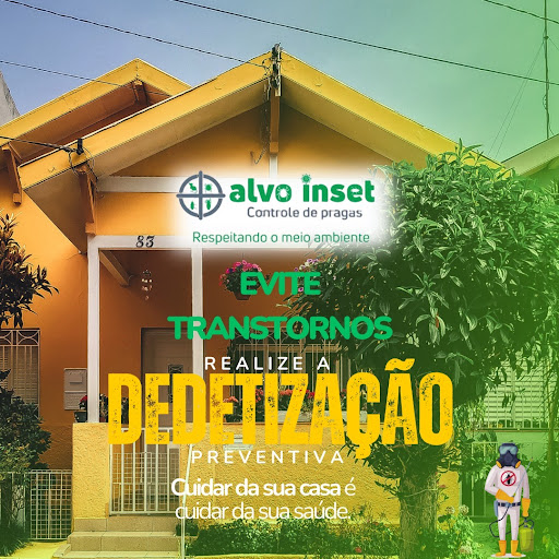 Alvo Inset - Dedetização e Limpeza de caixa D’água em Contagem
